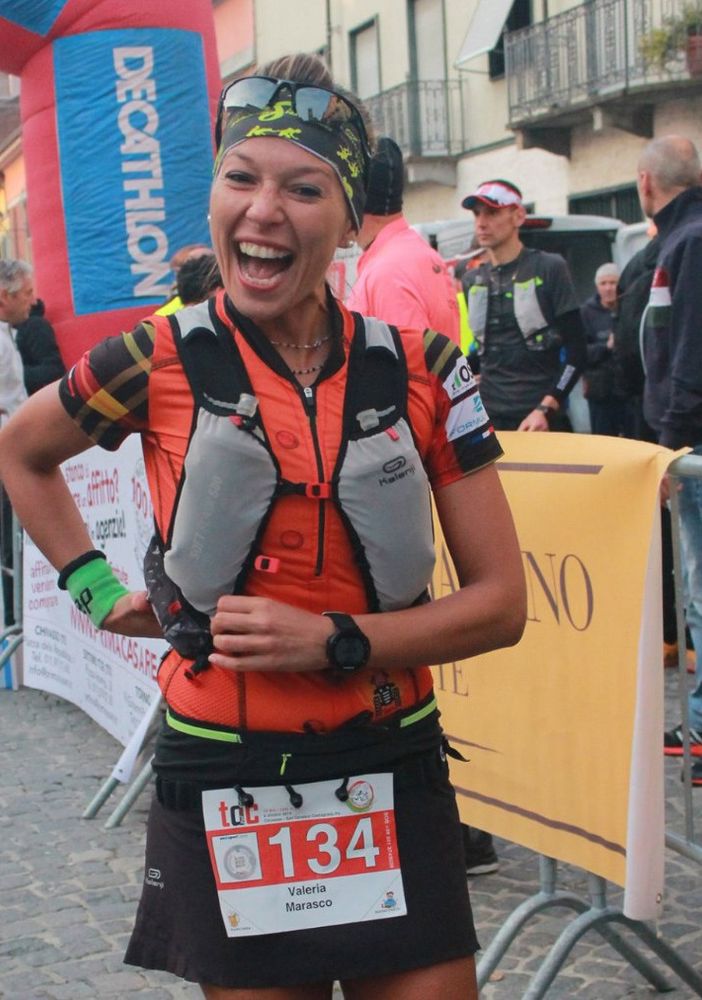 La madrina del Trail Valeria Marasco