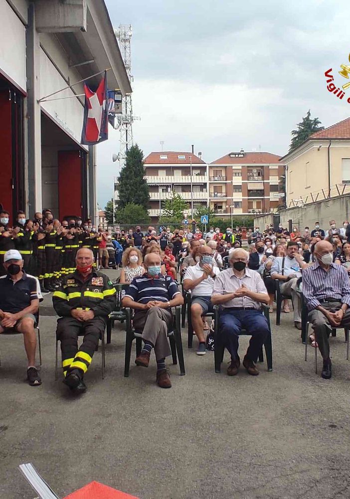 Rivarolo Canavese: inaugurata la nuova struttura per l'addestramento dei vigili del fuoco