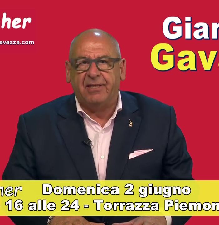 Il Consigliere Regionale uscente Gianluca Gavazza vi invita all’evento musicale #ansalcher
