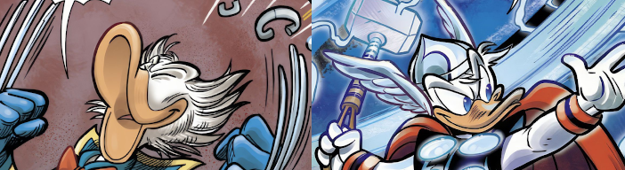 L’eroe Paperino: non bastava Paperinik, ora diventa anche Wolverine... e  Thor