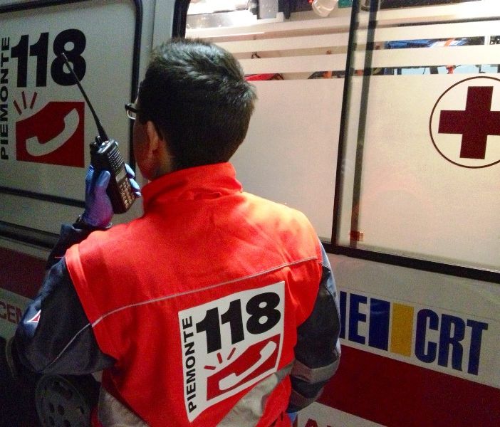 Ambulanza del 118 - immagine d'archivio