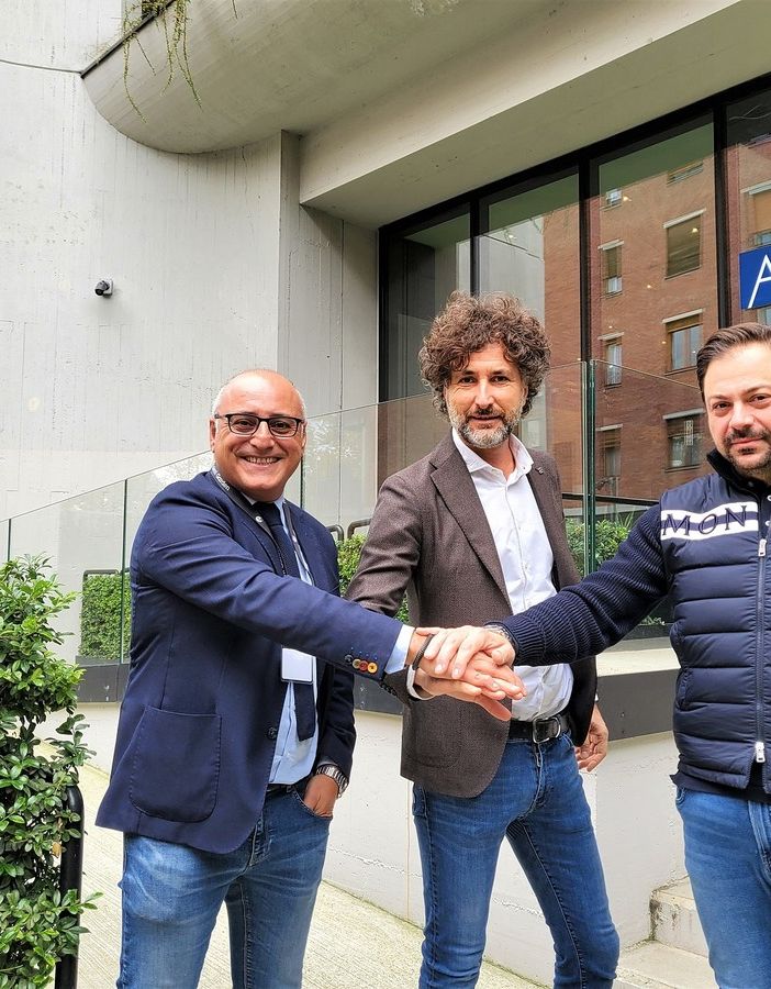 Persone davanti a Talent garden