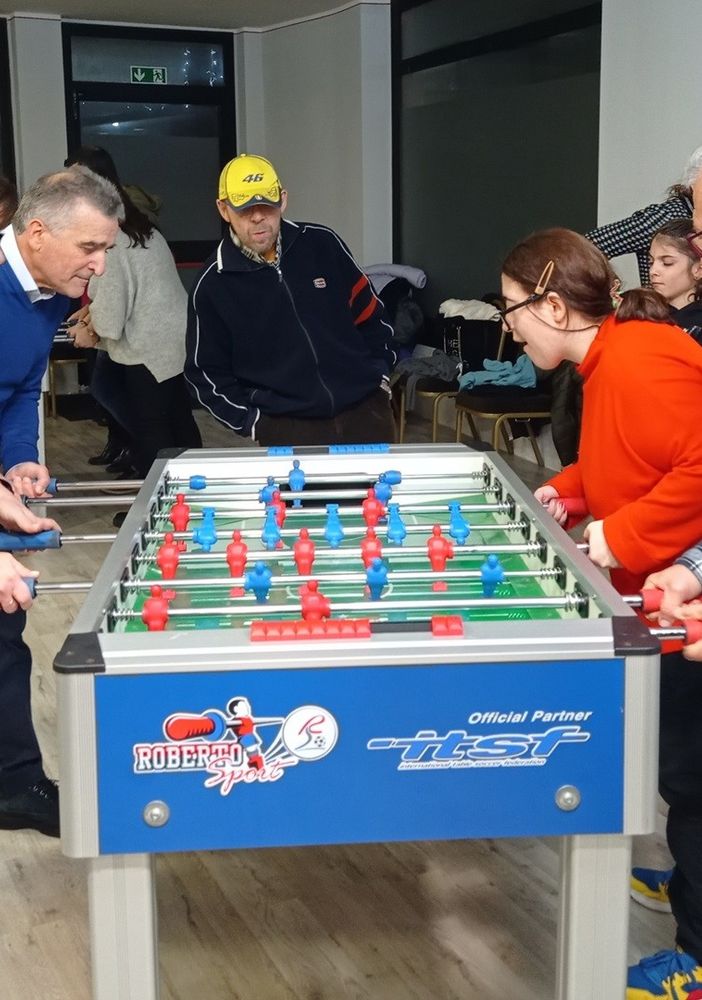 La finale del torneo inclusivo di calciobalilla organizzato dall’Asd Hope Running Onlus