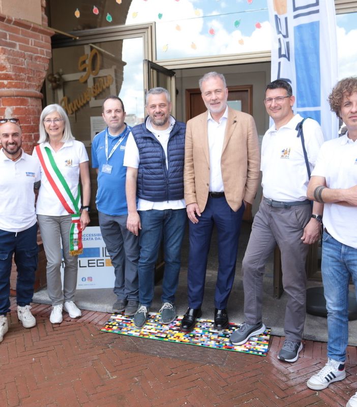 Quando le barriere si superano coi Lego. Damilano (Forza Italia): “L’inclusione si costruisce mattoncino su mattoncino” [VIDEO]