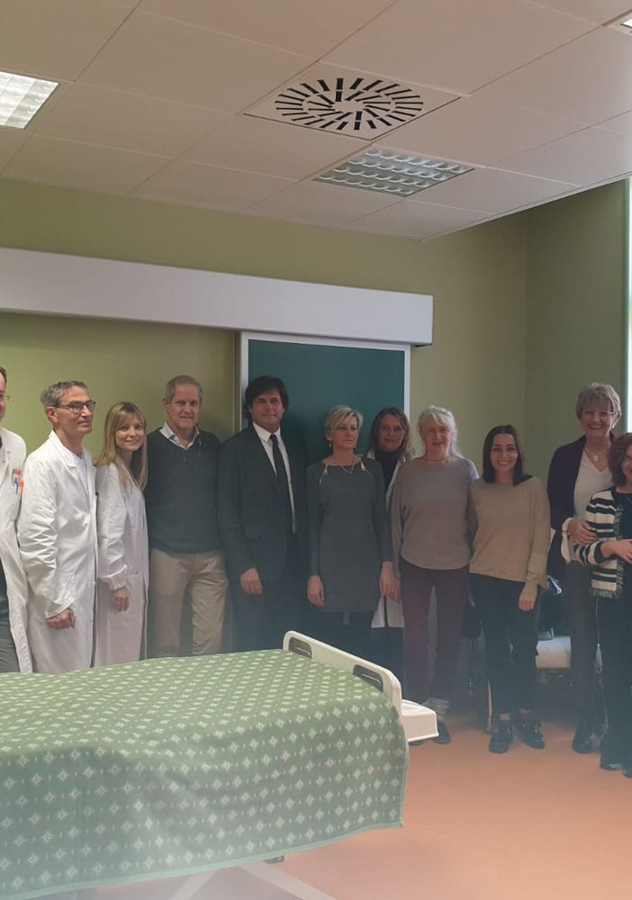 Il momento dell'inaugurazione