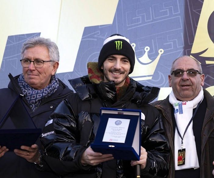 premiazione di Pecco Bagnaia