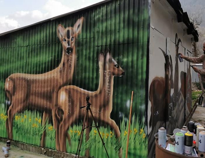 Ingria cambia volto grazie ai murales e suggerisce l'idea anche alla Regione Piemonte