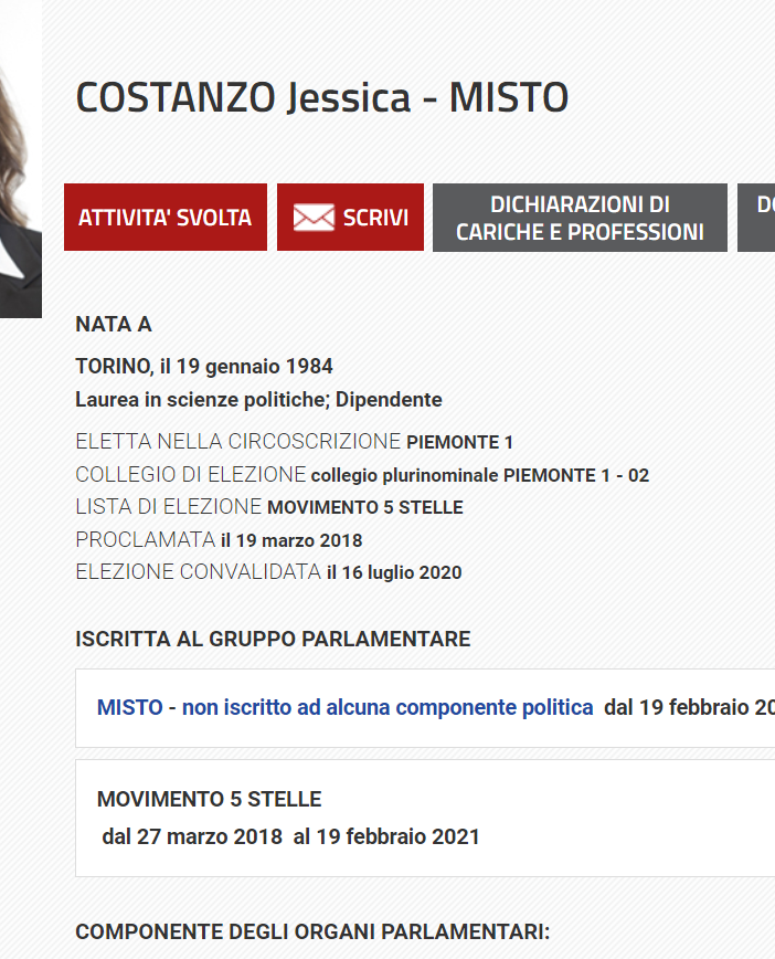 volto di donna