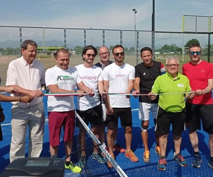 Cuneo: inaugurati i nuovi campi da padel a Madonna dell'Olmo (VIDEO)