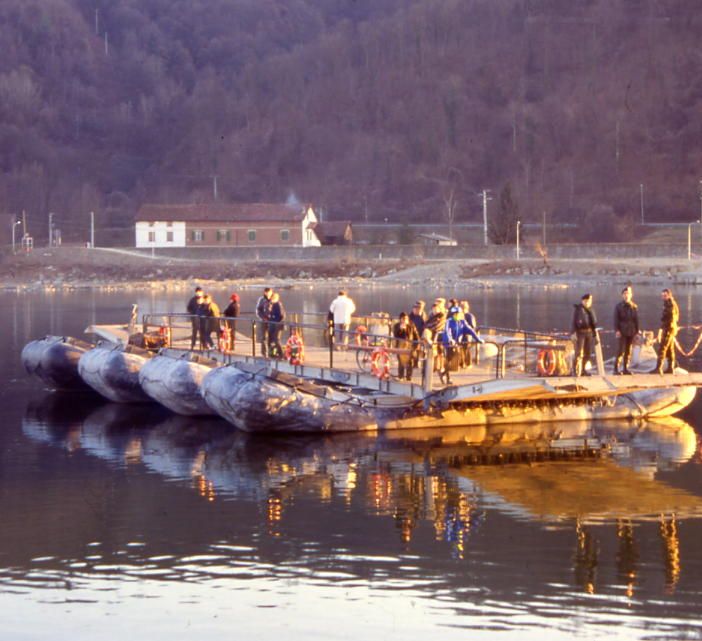 Il crollo del ponte sul Po del 1994