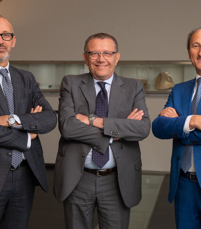 vertici Banca d'Alba: Stra, Cornaglia e Corino
