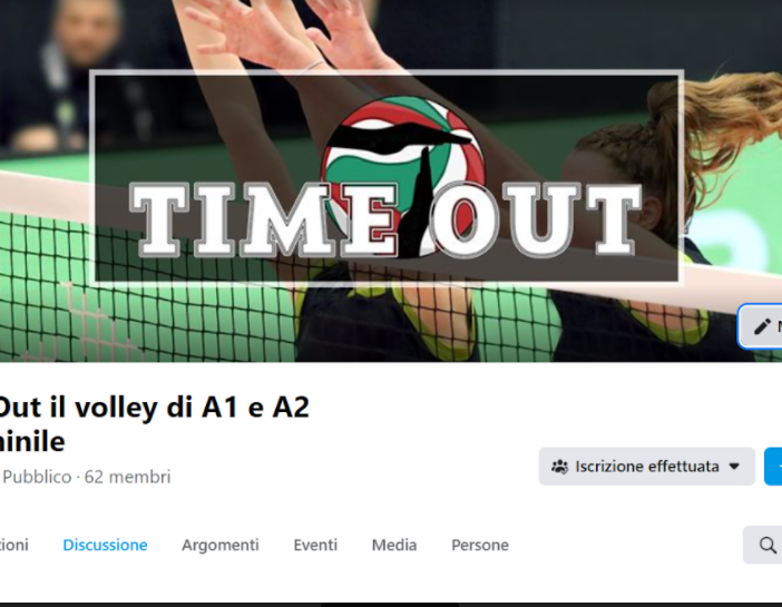 E’ nato “TimeOut il Volley di A1 e A2 Femminile”, il gruppo social per dare voce agli amanti della grande pallavolo femminile, iscriviti anche tu!