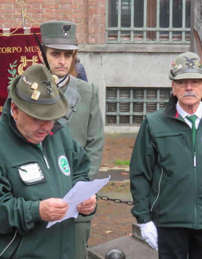 Settimo Torinese, le celebrazioni per il 4 novembre, 101 anni dopo la Prima Guerra mondiale [FOTO]