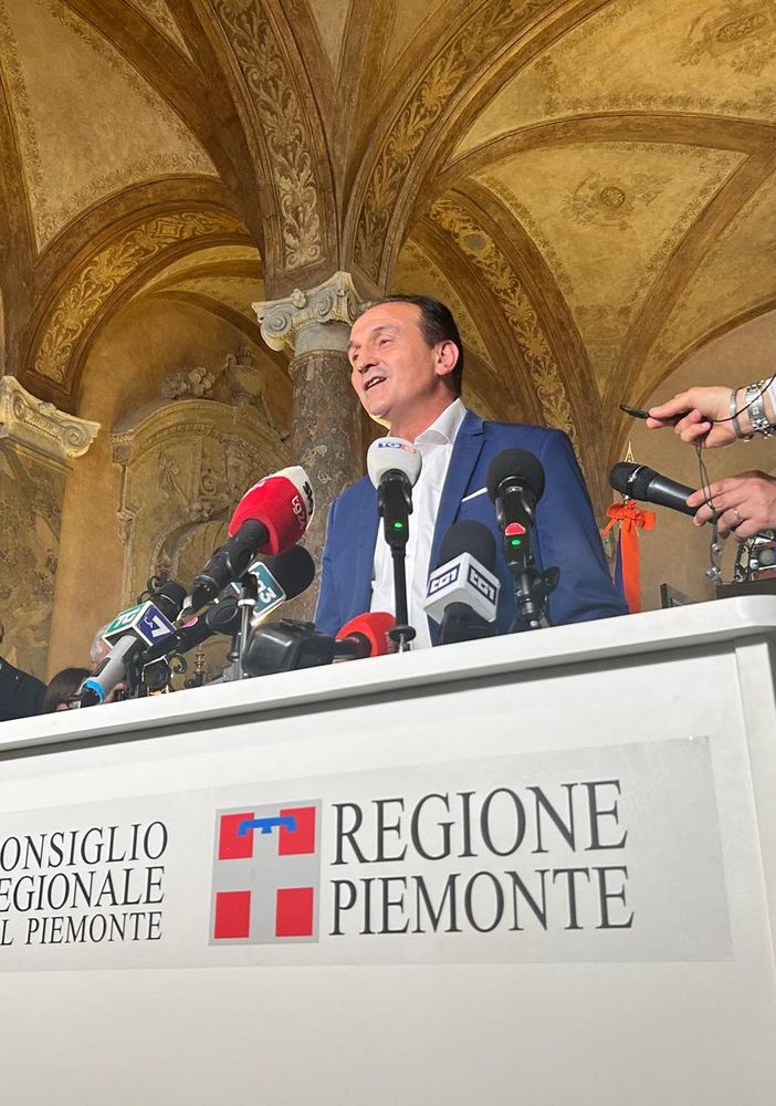Alberto Cirio, riconfermato presidente della Regione Piemonte