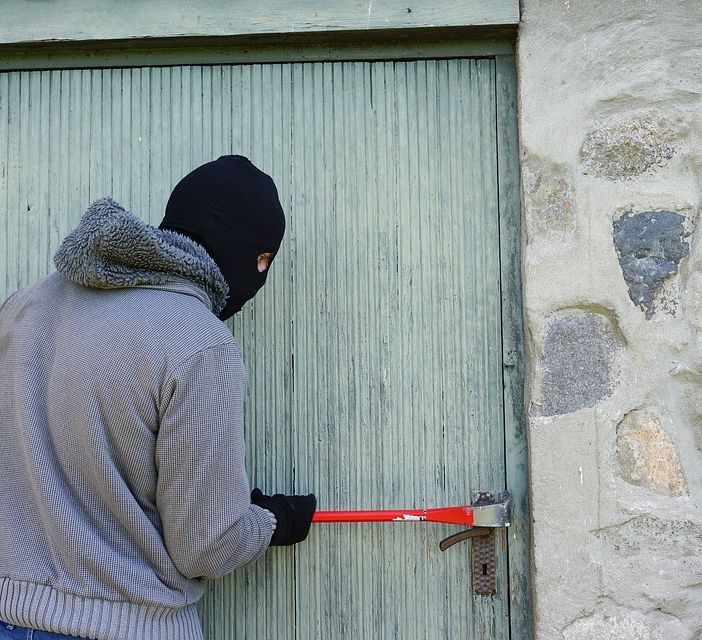 ladro in azione