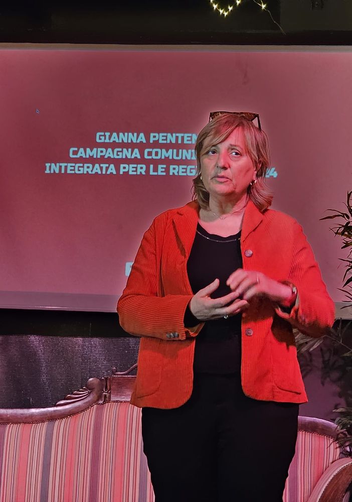 Gianna Pentenero, candidata del centrosinistra per le prossime Regionali