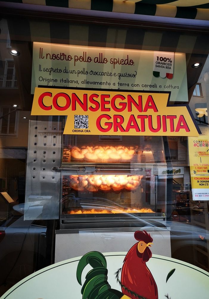 Girarrosti Santa Rita: dopo il blocco del prefetto, l'attività prosegue con la consegna a domicilio