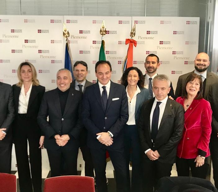 alberto cirio e la giunta regionale