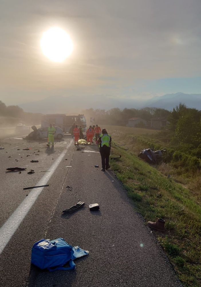 incidente mortale sulla ivrea-santhià