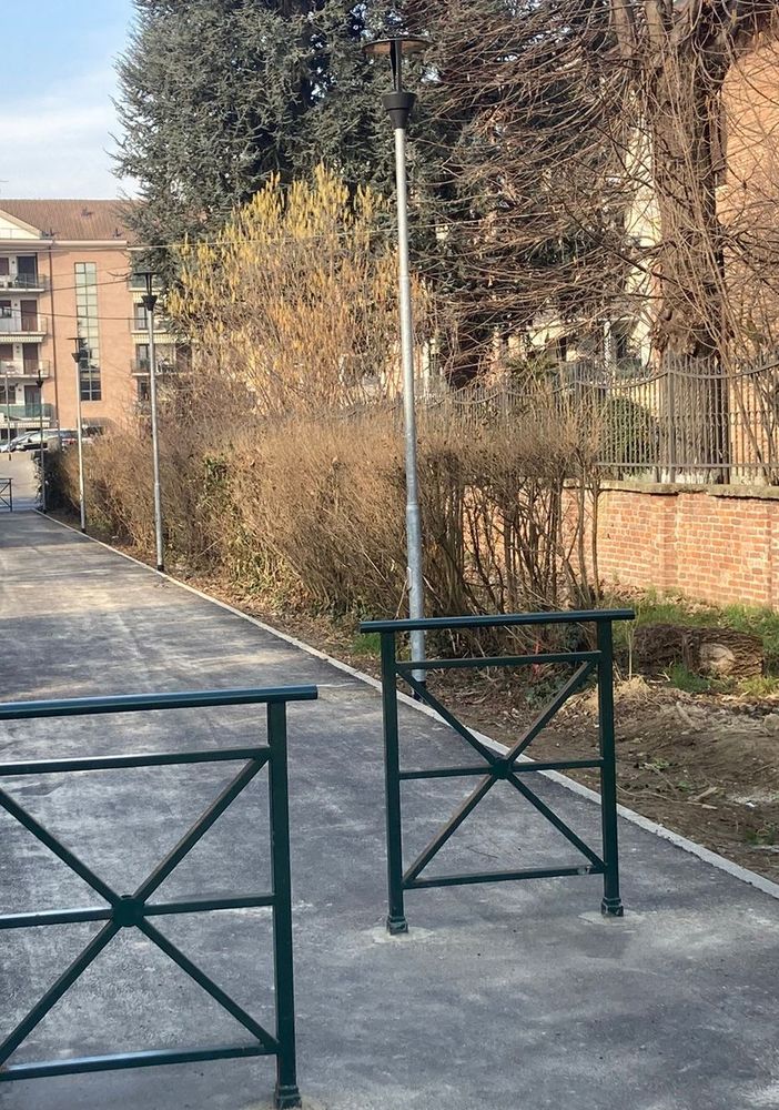 Chivasso, completato percorso ciclopedonale in via Mazzè