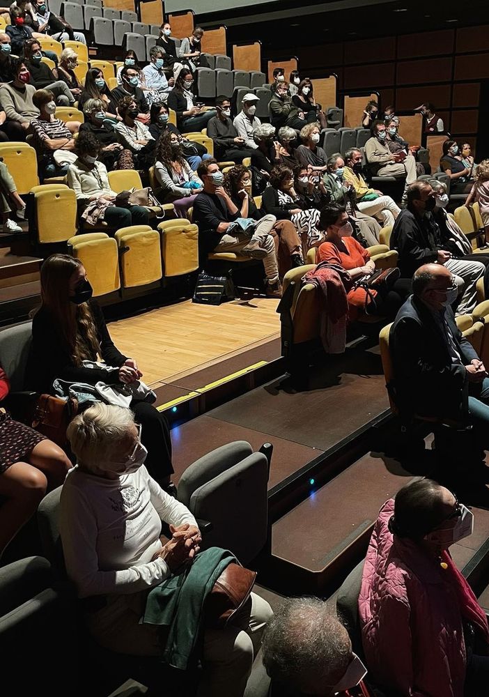 pubblico teatro - foto di archivio