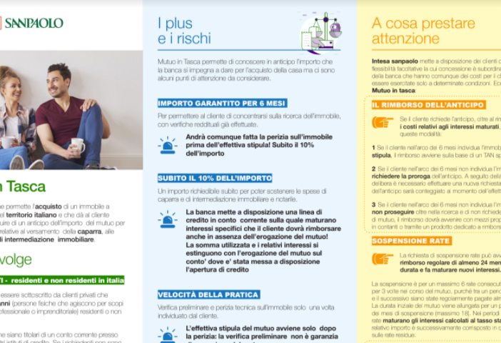 Scheda informativa con dati e illustrazioni