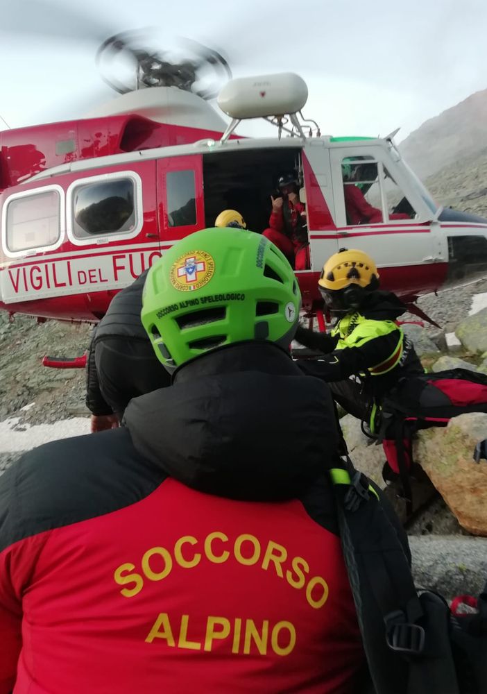 Ronco Canavese, recuperati i due alpinisti dispersi nel Vallone di Forzo
