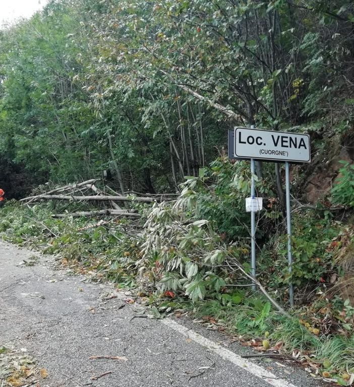 Canavese, lavori di ripristino sulle strade danneggiate dal maltempo