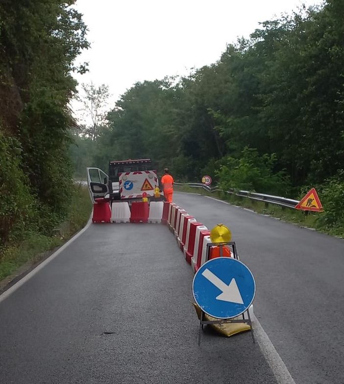 strada interrotta