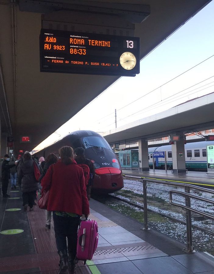 treno a Porta Nuova