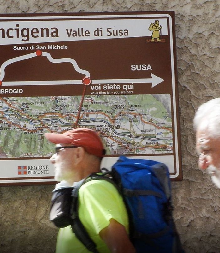 via francigena e conferenza 12 luglio