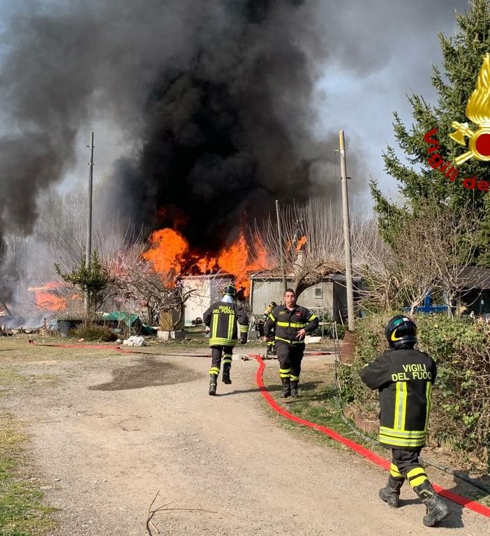 vigili del fuoco mappano