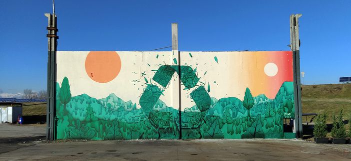 A Chivasso un nuovo murales a tema ambientale A Chivasso un nuovo murales a tema ambientale