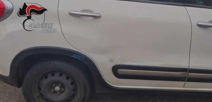 Auto danneggiata dopo alcuni incidenti