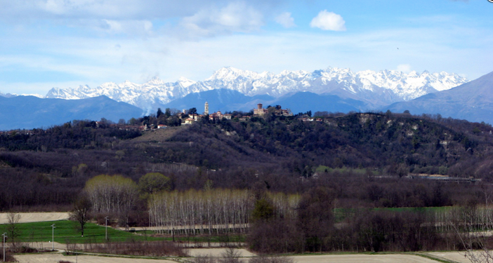 Una veduta di Mazzè Una veduta di Mazzè