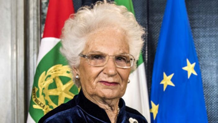 La senatrice Liliana Segre La senatrice Liliana Segre
