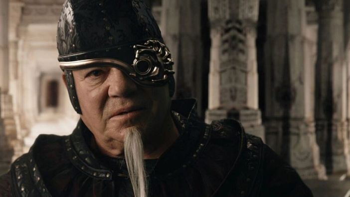 Una scena del kolossal