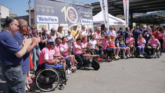 Giro Handbike, vince Riccardo Cavallini Giro Handbike, vince Riccardo Cavallini