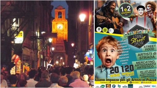 "Loano Street Show", due giorni di spettacolo e divertimento con il festival degli artisti di strada "Loano Street Show", due giorni di spettacolo e divertimento con il festival degli artisti di strada