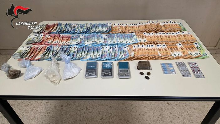 Soldi e droga recuperati dai carabinieri a Chiaverano