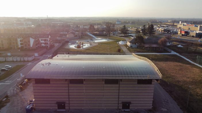 PalaLancia di Chivasso e locandina