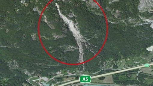 Frana di Quincinetto, nuovo allarme: chiusa l'autostrada A5