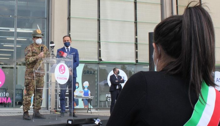 Figliuolo: &quot;In Piemonte 30mila vaccini al giorno entro fine mese. Serve uno sforzo in più per i fragili&quot; [VIDEO]