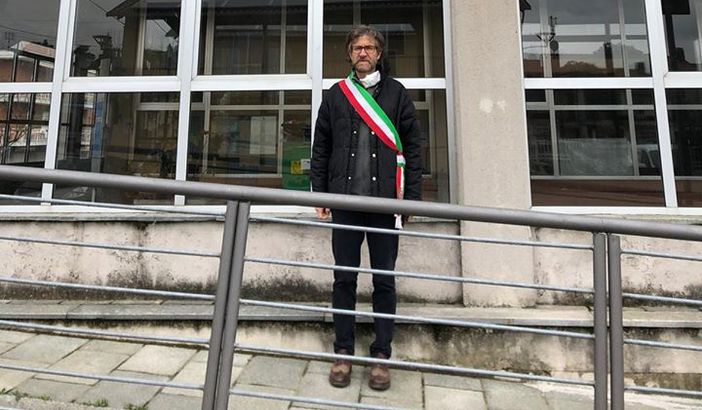 Il sindaco di Mazzè Marco Formia