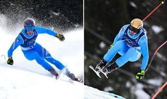 Franzoni e Paris argento e bronzo, due medaglie per Italia in discesa libera