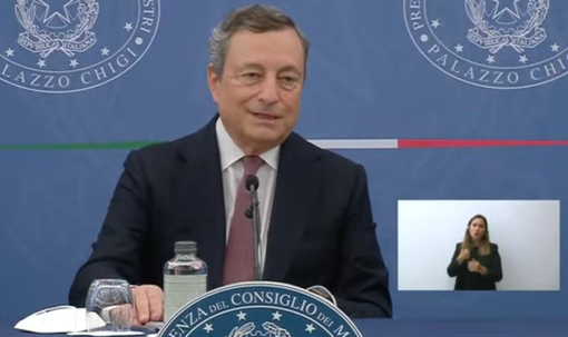 Il premier Mario Draghi Il premier Mario Draghi