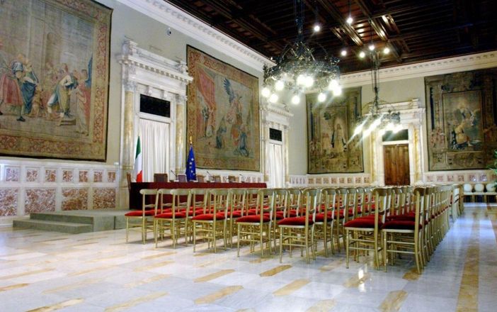 La Sala della Regina di Palazzo Montecitorio