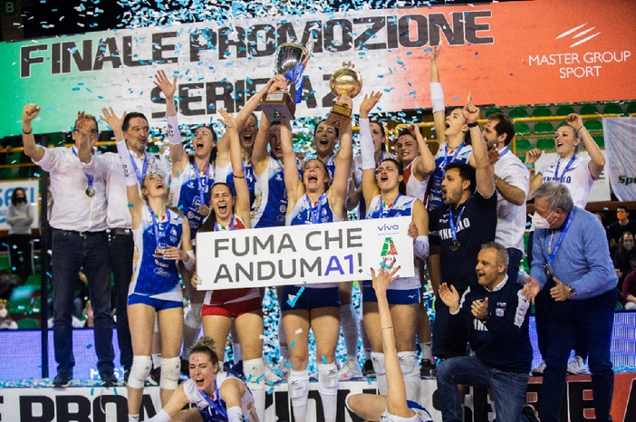 Incontra le campionesse dell’Unionvolley Pinerolo neopromosse nella massima Serie A1