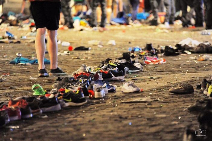 una immagine della serata del 3 giugno 2017