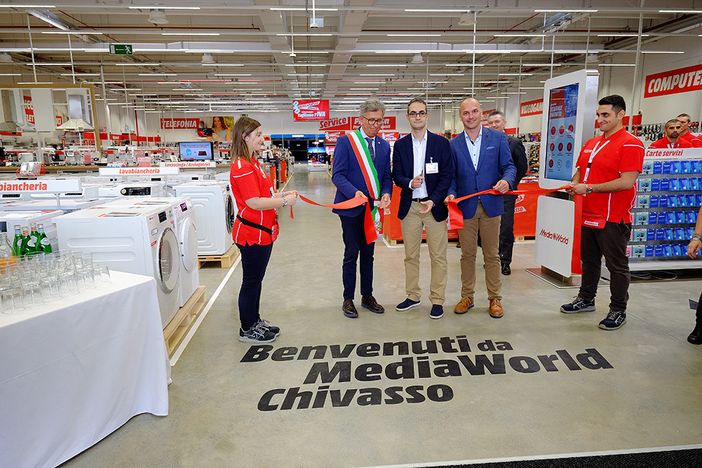 Mediaworld, aperto a Chivasso il primo punto vendita italiano omnicanale